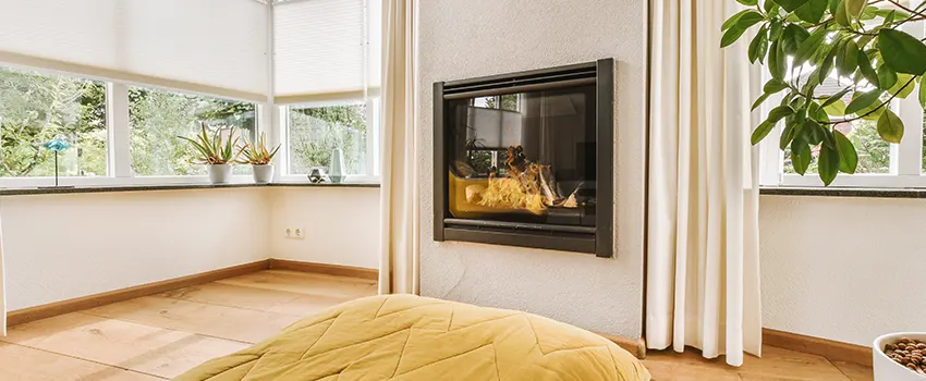 Residential Fireplace Ceramic Glass Installation in Oak Park, IL