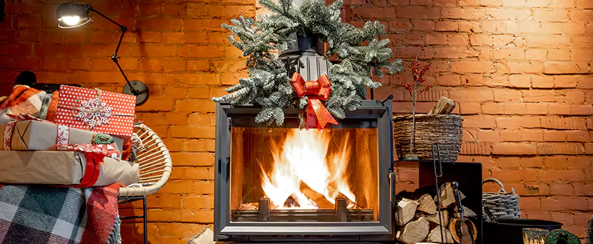 Travis Industries Linear Gas Fireplace Installation in Oak Park, Illinois