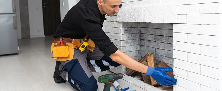 Fireplace Damaged Damper Frame Repair Services in Oak Park, Illinois