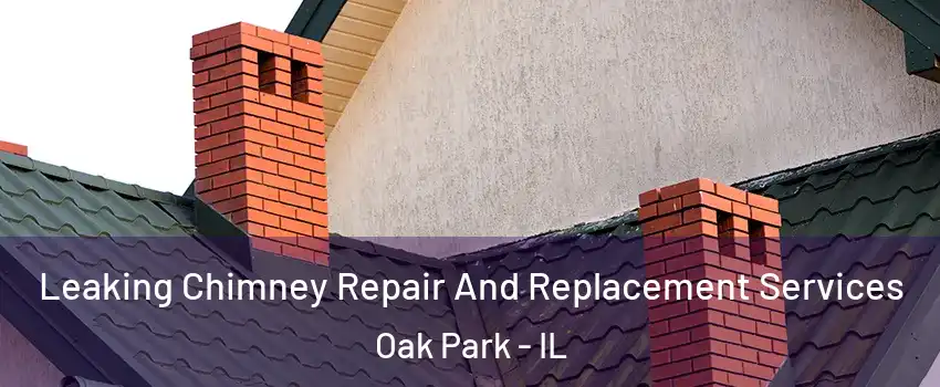  Leaking Chimney Repair And Replacement Services Oak Park - IL