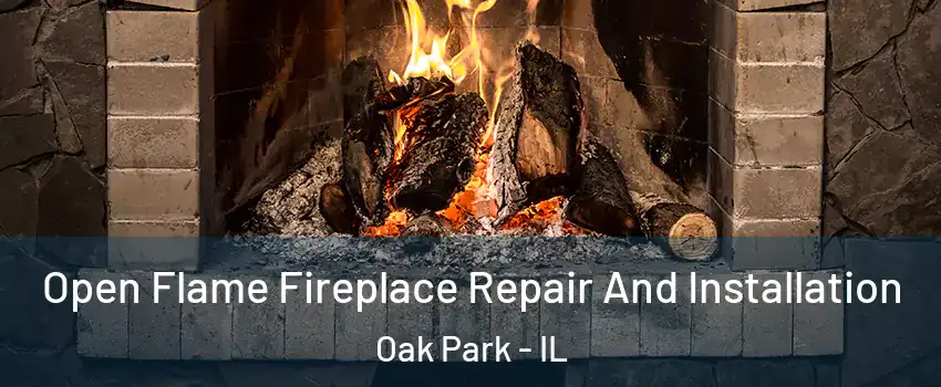  Open Flame Fireplace Repair And Installation Oak Park - IL